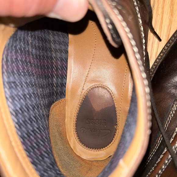 Leather Clark Boots Size 13 Very rare size Great condition - Picture 5 of 9